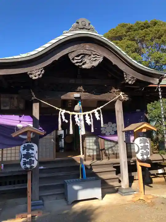 米本神社の本殿・本堂