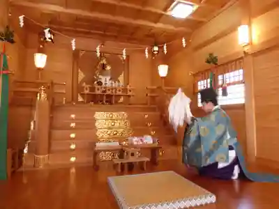 留辺蘂神社の本殿・本堂