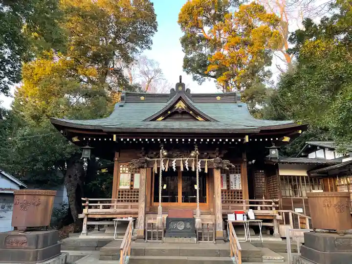 八雲氷川神社の本殿・本堂