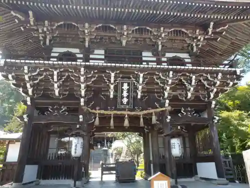 善峯寺の山門・神門
