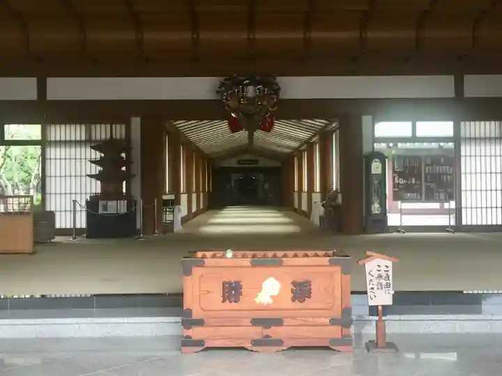 法華経寺の本殿・本堂