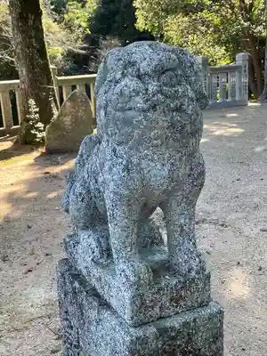 宇部八幡神社の狛犬