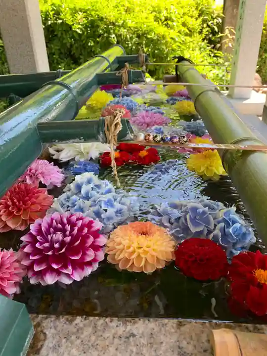 伊和志津神社の手水舎