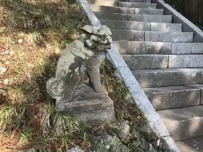 八幡神社の狛犬