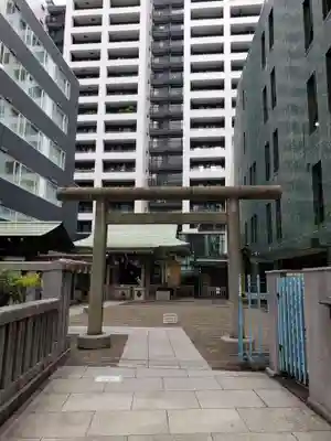 宮益御嶽神社の鳥居
