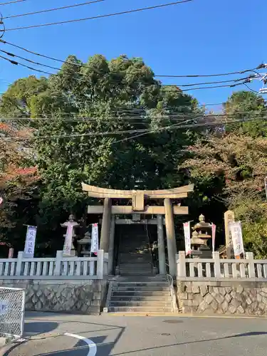 豊山八幡神社の鳥居