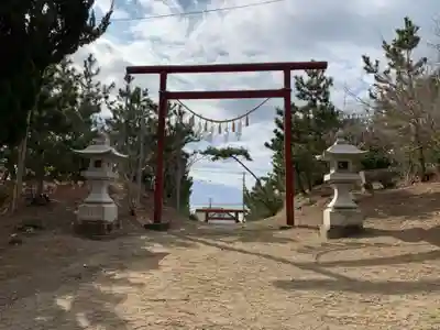 瀧口神社の鳥居