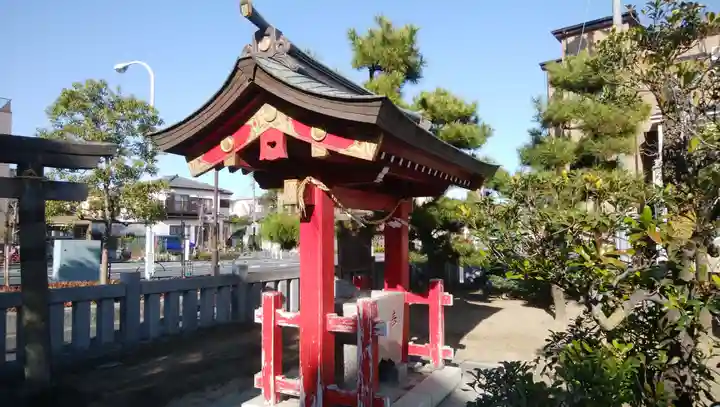赤稲荷神社の手水舎