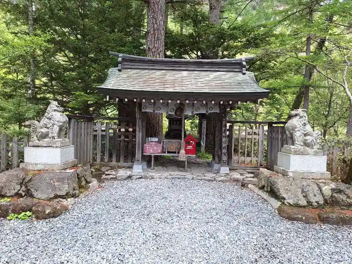 穂高神社奥宮(長野県)