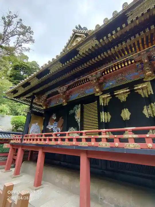 久能山東照宮の本殿・本堂