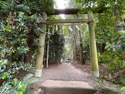 香取神宮奥宮の鳥居