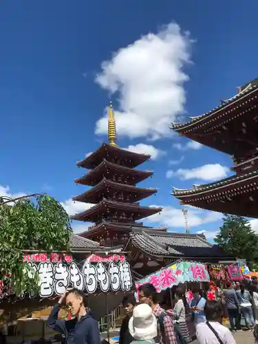 浅草寺の塔