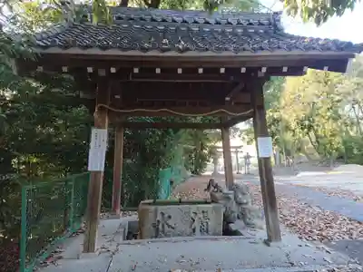 高牟神社(高針)の手水舎