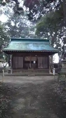 鹿島神社の本殿・本堂