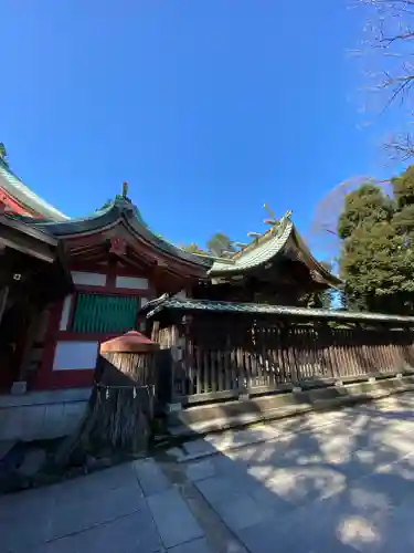 越ヶ谷久伊豆神社の本殿