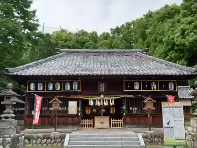 上之村神社の本殿・本堂