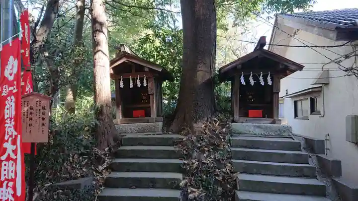 南沢氷川神社の末社・摂社