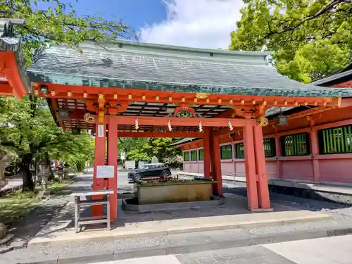 富士山本宮浅間大社の手水