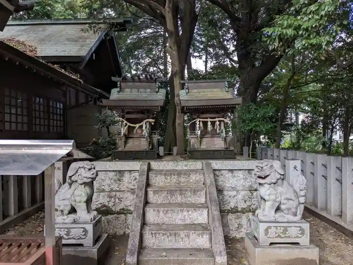 八幡社(柏井町)の末社・摂社