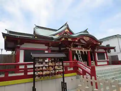 潮田神社の本殿・本堂
