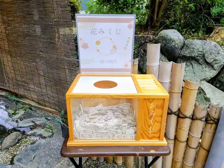 竹神社のおみくじ