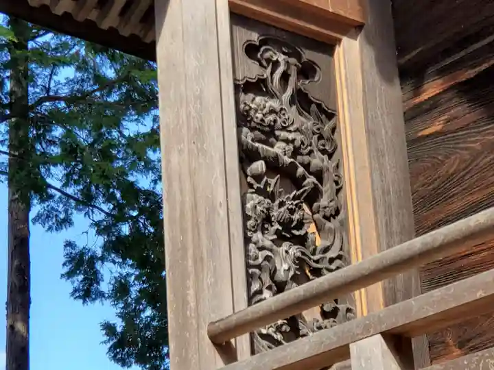 八幡神社の芸術