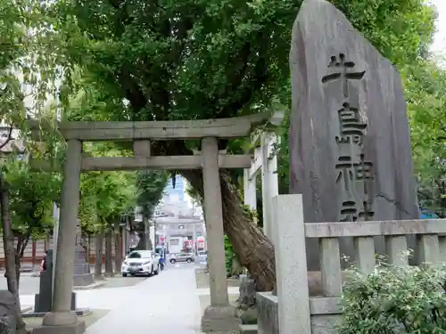 牛嶋神社の鳥居