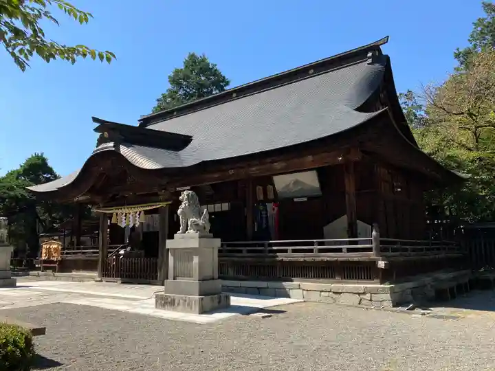 甲斐國一宮 浅間神社の本殿・本堂