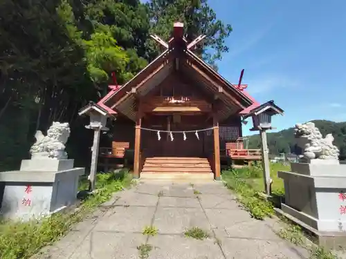 白符大神宮の本殿