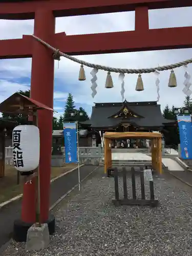 美瑛神社の鳥居