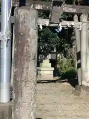 青渭神社の鳥居