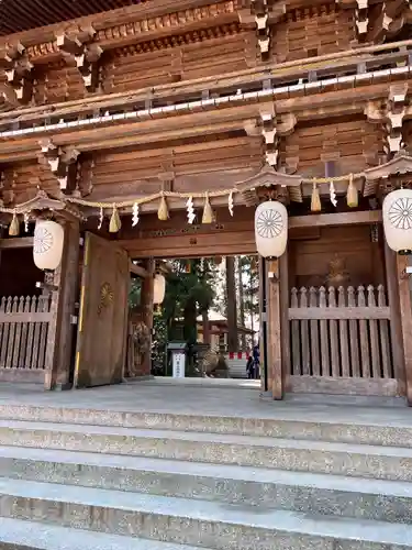 伊佐須美神社の山門・神門