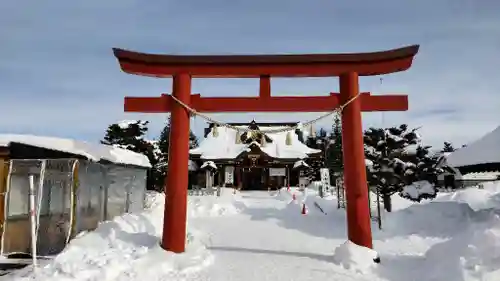 美瑛神社の鳥居