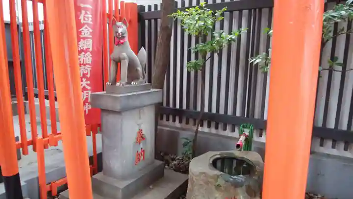 金綱稲荷神社の狛犬