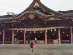 寒川神社の本殿