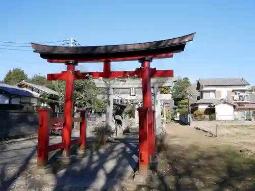 女化神社の鳥居