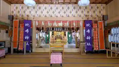 比布神社の本殿・本堂