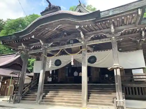 戸隠神社中社の本殿・本堂
