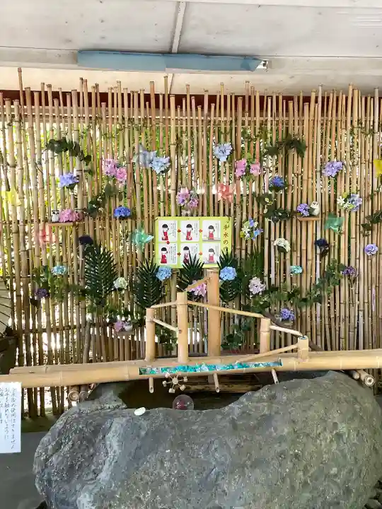 小芝八幡宮の手水舎