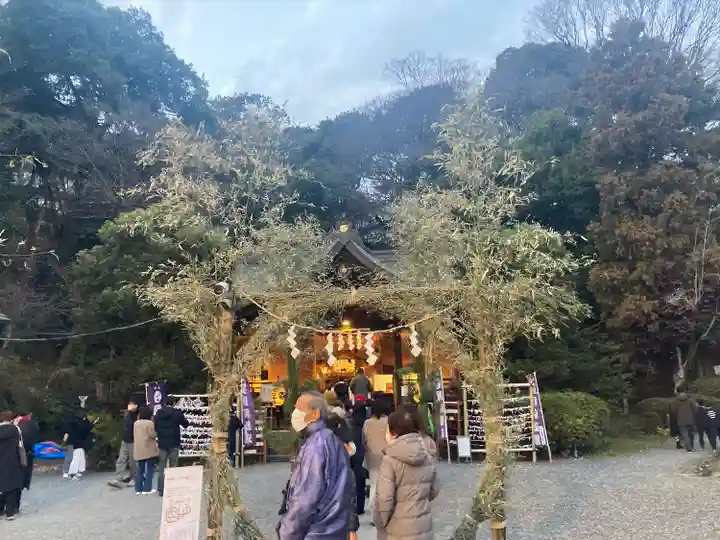 武州白子熊野神社の本殿・本堂