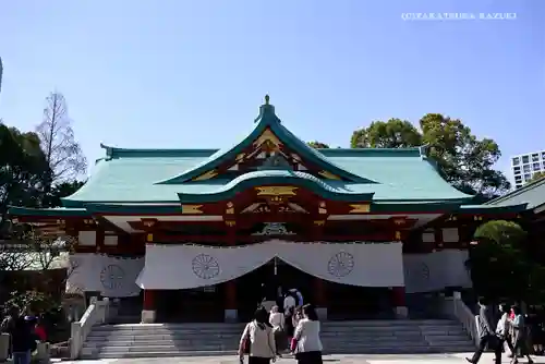 日枝神社の本殿・本堂