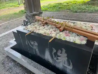 帯廣神社の手水舎