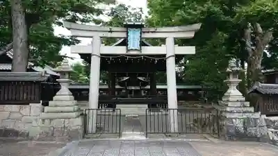 那波加神社の鳥居