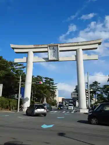 大洗磯前神社の鳥居