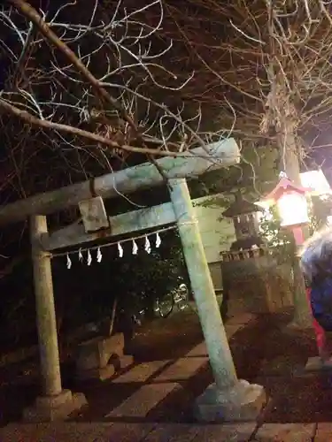 熊野神社の鳥居