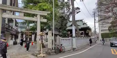 廣尾稲荷神社の鳥居
