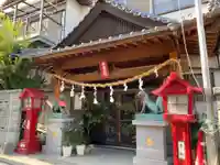 扇森稲荷神社の本殿・本堂