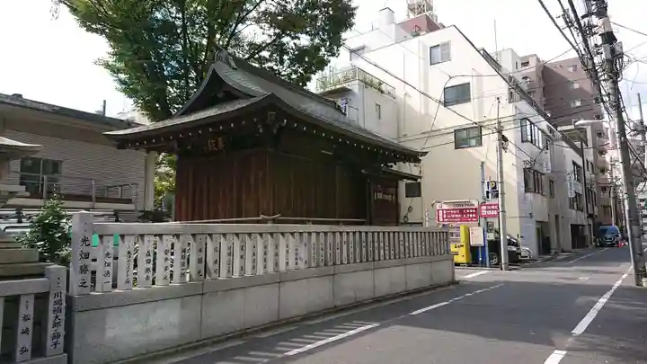 下谷神社の周辺