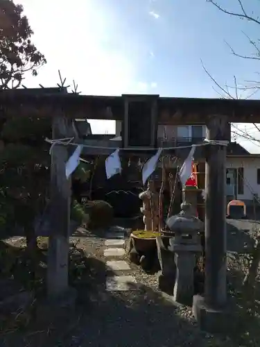 富士浅間宮の鳥居