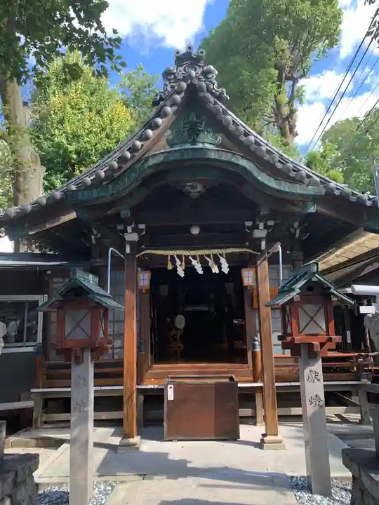 素盞男社の本殿・本堂